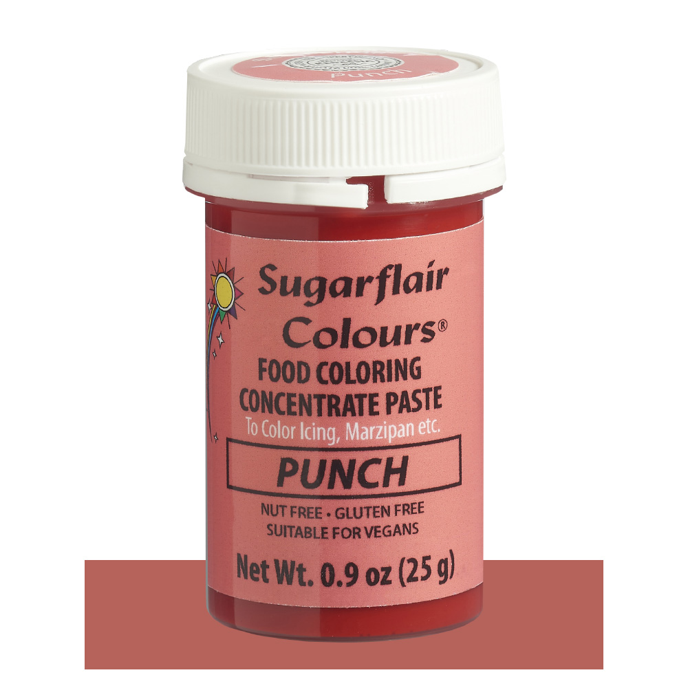 SugarFlair Punch Concentrated Gel Food Color, 25 gr.