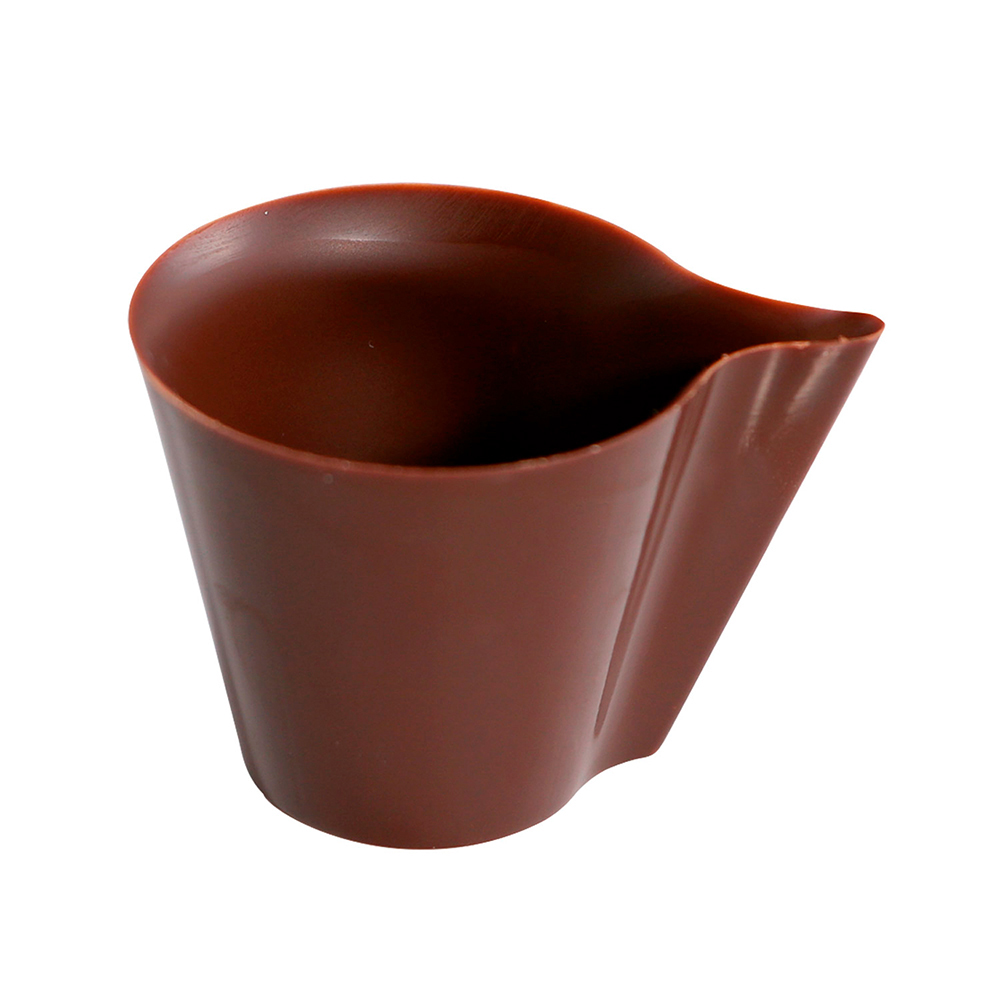 Transparent Polycarbonate Chocolate Mold, Coffee Cup 32 x 42mm x 29mm High, 24 Cavities