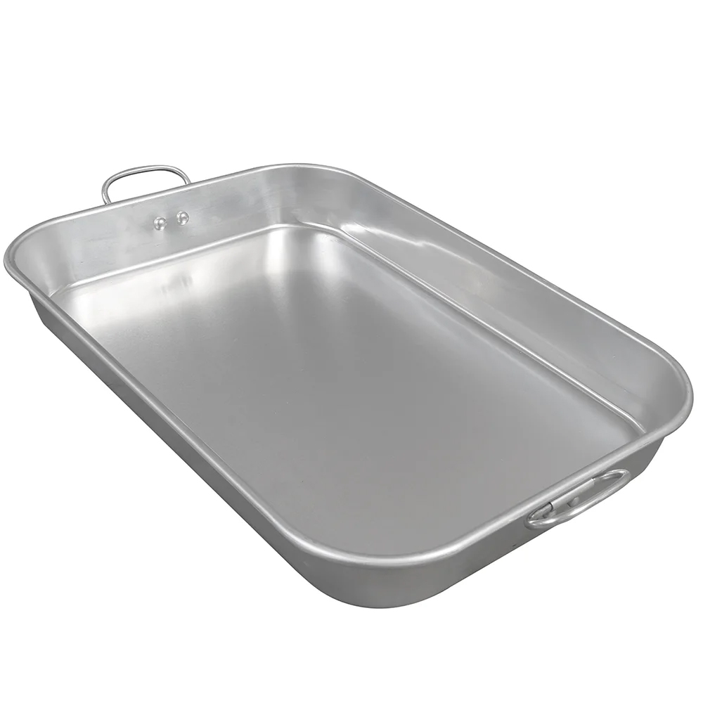 Update International Aluminum Bake Pan, 18" x 12" x 2-1/4" Deep