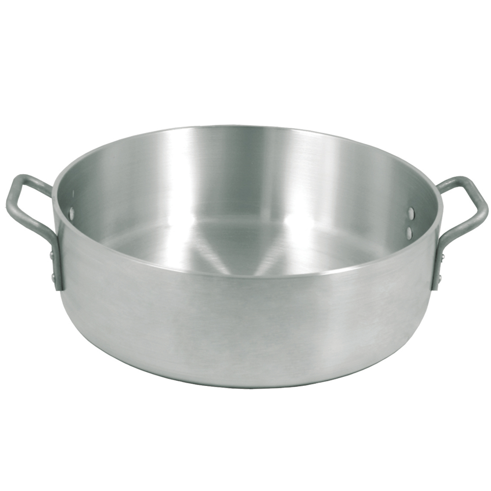 Update International Heavy Duty Aluminum Brazier, 28 Quart