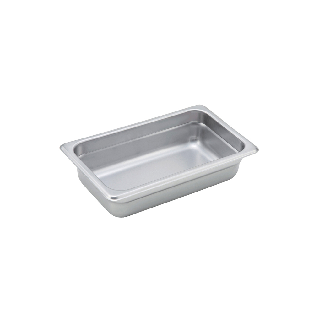 Update International Quarter Size Anti-Jam Steam Table Pan, 2-1/2" Deep