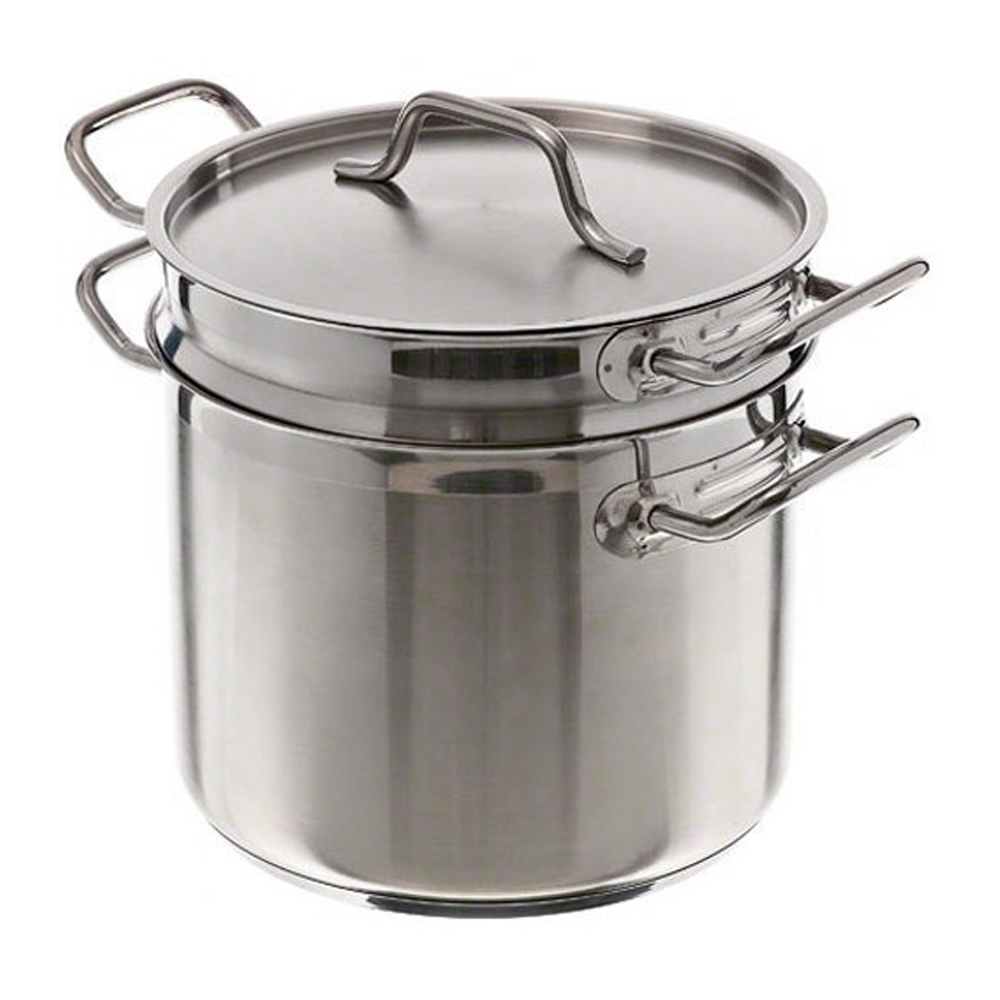 Update International Stainless Steel Double Boiler, 20 Quart