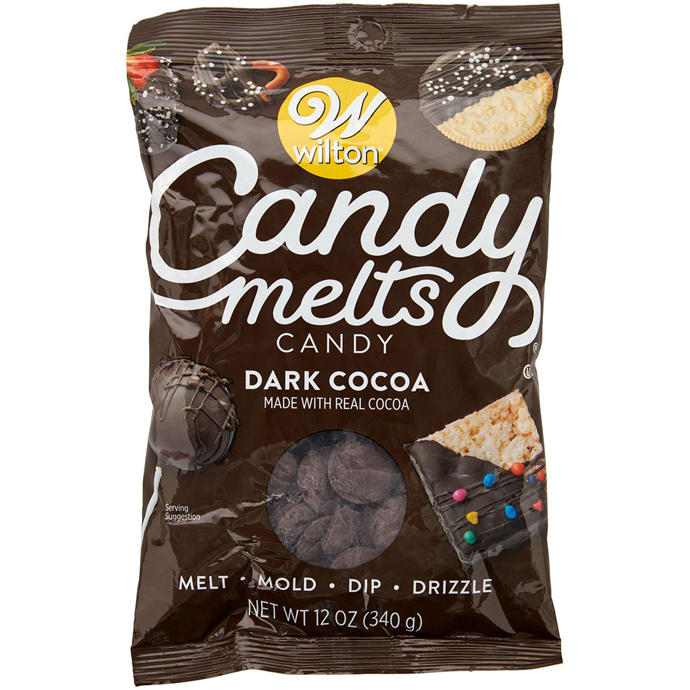 Wilton Dark Cocoa Candy Melts, 12 oz.