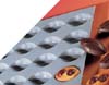 de Buyer Elastomoule Boat 63mm x 33mm x 11mm High, 16 Cavities