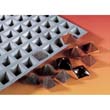de Buyer Elastomoule Mini Pyramids, 24 Cavities 3.5cmx3.5cm x 2.5cm High