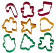 Wilton Holiday Cookie Cutters, Set of 9