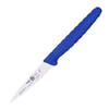Icel Paring Knife, 3-1/4" Blade, Blue Handle