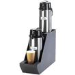 Cal-Mil 360-2 In-Line Dual Airpot Stand (Airpots Not Included)