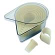 Heat-Resistant Cutters, Teardrop Shaped, 8-Piece Set