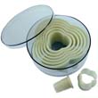 Heat-Resistant Cutters, Clover Shaped, 8-Piece Set