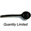 Vollrath Perforated Grip 'n Server Polycarbonate Spoodle II, 4 Oz, Black