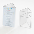 Cal-Mil Triangle Acrylic Displayette, Pack of 24