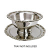 Eastern Tabletop 3 gallon Punch Bowl w/ Heavy Applied Nickel Border
