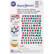 Wilton Primary Alphabet Sugar Sheet - 710-2945