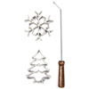Snowflake & Tree Rosette Set