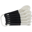 Oxo 76082 6pc Soft Handled Measuring Spoon Set - white