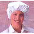 Bouffant Caps, White
