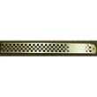 Stainless Steel Decorating Strip, Checkerboard Design