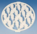 Lattice Leaf-Design Cutter, 12" Diameter-2 piece