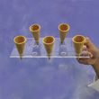 Acrylic Cone Serving Tray, 15 Holes