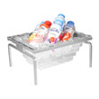 Gourmet Display BH2305: GASTRO Half Short Strata Stand w/Acrylic Vessel
