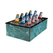 Gourmet Display Folding Color Beverage Housing 12" x 20" x 6" High