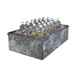 Gourmet Display Folding Color Beverage Housing 18" x 26" x 9" High