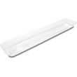 Rectangular Clear Acrylic Bowl 29-7/8" Long x 5-7/8" Wide x 2" Deep