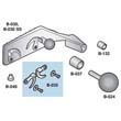 Meat-Pusher Part for Berkel Meat Slicers