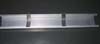 Aluminum Turning Bagel Board With Clips; 25-1/2" x 3-3/4"