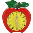 Lux Magnetic Apple Timer, 60 Minute, Long Ring