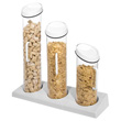 Gourmet Display Acrylic Cereal Tube, 3 Tubes