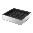 Gourmet Display DC701-CS Square Acrylic Mirror Drip Collector 4", Case of 1 Dozen