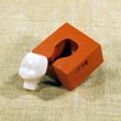 Silicone Mold Doll Face 1" x 1.5" long. Made in Italy, for sugar or marzipan