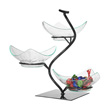 Gourmet Display Vine Tier w/Acrylic Bowls