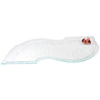Gourmet Display Textured Acrylic Serpentine Tray