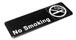 Sign:  NO SMOKING Br