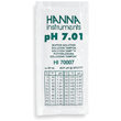 Hanna Instruments HI70007P 7.01 pH Buffer Solution, 25 Sachets, Each 20ml