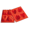 Silicone Heart and Charlotte Mold