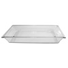 Gourmet Display IP150 Clear Ice-Carving Pan, Small Rectangle, NO DRAIN HOLE
