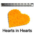Fat Daddio's Impression Rolling Pin: Hearts in Hearts - IRP-050