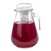 Glass Pitcher w/Ice 