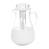 Gourmet Display Clear Plastic Pitcher w/Ice Core