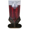 Gourmet Display Triangular Juice Dispenser 3 Gal
