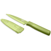 Kuhn Rikon Nonstick Serrated Paring Knife- Green