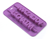 Silicone Ice-Block Mold w/Straws: L'Chaim & Mazal Tov