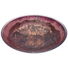 Gourmet Display 13" Round Glass Bowl - Copper & Cobalt - LJ0213-B