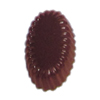 Polycarbonate Chocolate Mold Oval 48x28mm x 14mm High, 24 Cavities