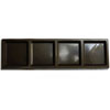 Polycarbonate Chocolate Mold 4-Square Block 4-1/2