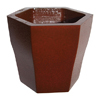 Polycarbonate Chocolate Mold Hexagonal Bowl 46.8x40.6mm x 39mm High, 12 Cavities